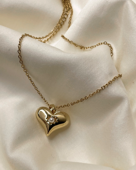 Pearl In A Heartbeat Pendant