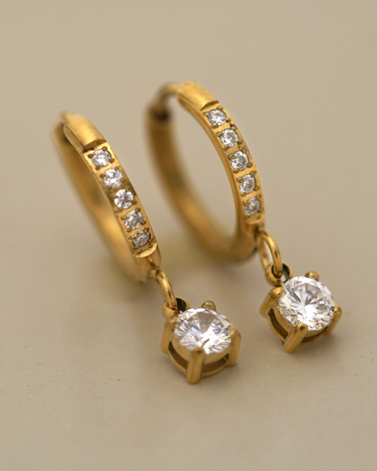 Bella Huggie Earrings