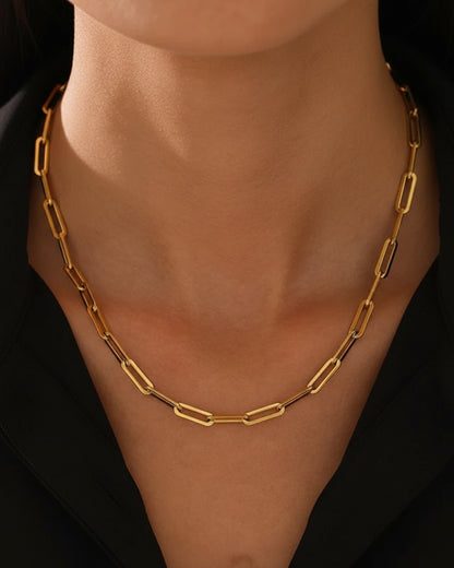 Sleek Link Chain Necklace by Core Sensory