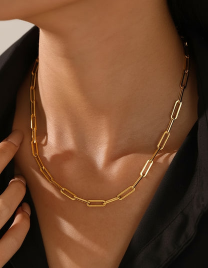 Sleek Link Chain Necklace by Core Sensory