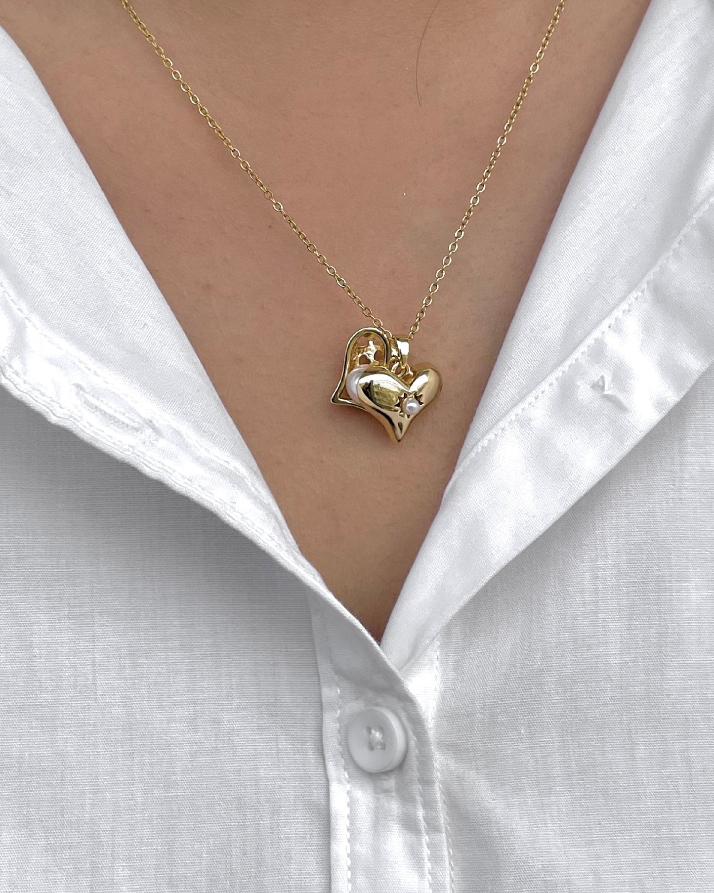 Pearl In A Heartbeat Pendant